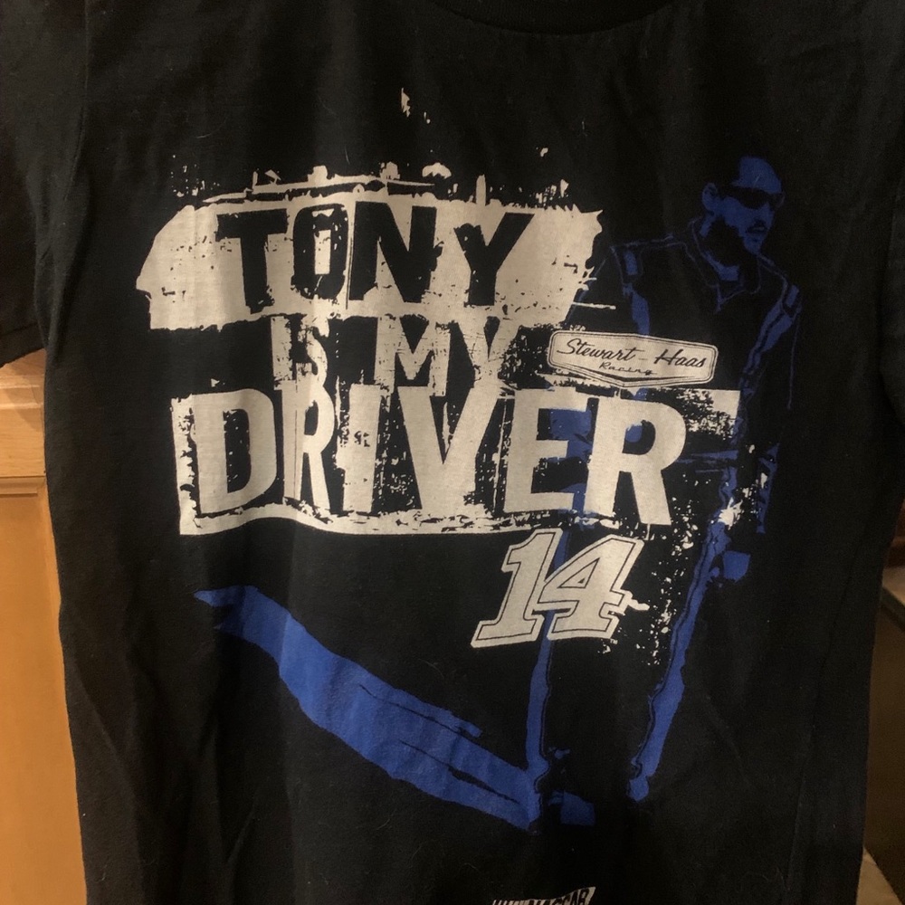 Tony Stewart woman’s shirt size small